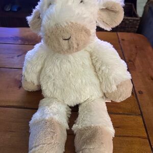 Soft Plush Cream and Tan Stuffed Animal